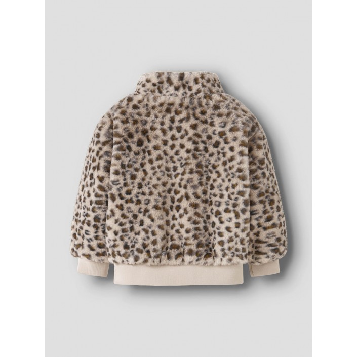 NAME IT MINI NMFMILA JACKET PB Oxford Tan/LEO | Freewear NMFMILA JACKET PB - www.freewear.nl - Freewear