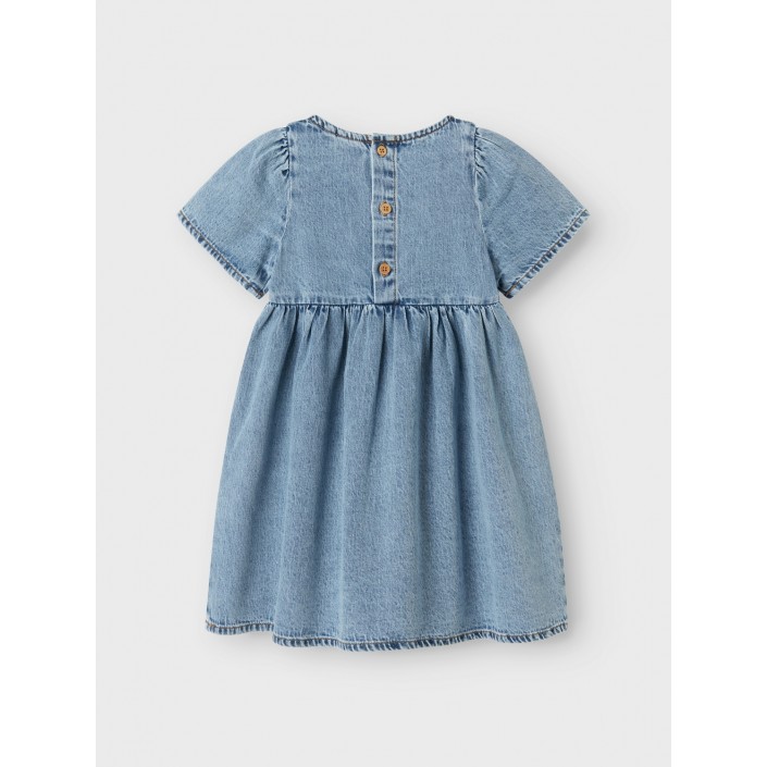 NAME IT MINI NMFGEMMA LOOSE DNM DRESS 4070-OV H Medium Blue Denim | Freewear NMFGEMMA LOOSE DNM DRESS 4070-OV H - www.freewear.nl - Freewear