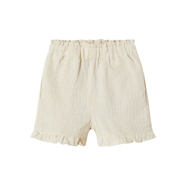 NAME IT MINI NMFJATTI SHORTS Bleached Sand | Freewear NMFJATTI SHORTS - www.freewear.nl - Freewear