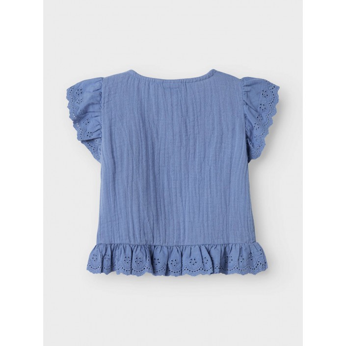 NAME IT MINI NMFHAKKI CAPSL SHIRT Bleached Denim | Freewear NMFHAKKI CAPSL SHIRT - www.freewear.nl - Freewear