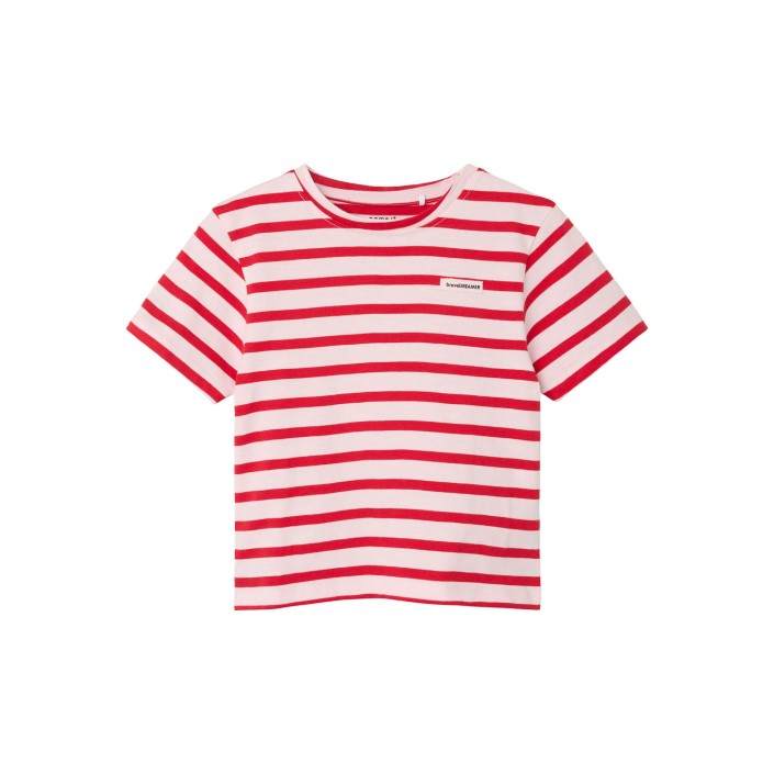NAME IT MINI NMFDRIBE NREG SS TOP Ballerina/Chinese Red | Freewear NMFDRIBE NREG SS TOP - www.freewear.nl - Freewear