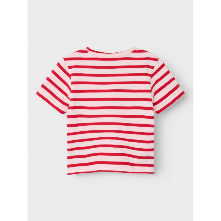 NAME IT MINI NMFDRIBE NREG SS TOP Ballerina/Chinese Red | Freewear NMFDRIBE NREG SS TOP - www.freewear.nl - Freewear