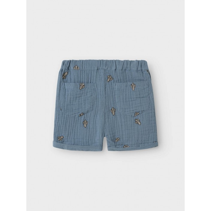 NAME IT MINI NMMJOSHUA NREG SHORTS Blue Mirage | Freewear NMMJOSHUA NREG SHORTS - www.freewear.nl - Freewear