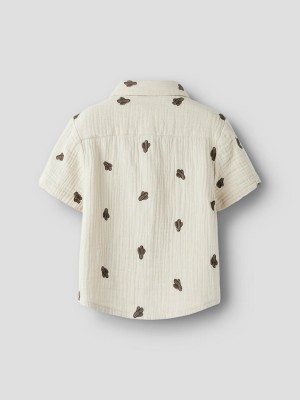 NAME IT MINI NMMJOSHUA NREG SS SHIRT Peyote | Freewear NMMJOSHUA NREG SS SHIRT - www.freewear.nl - Freewear