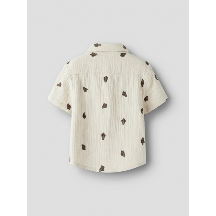 NAME IT MINI NMMJOSHUA NREG SS SHIRT Peyote | Freewear NMMJOSHUA NREG SS SHIRT - www.freewear.nl - Freewear