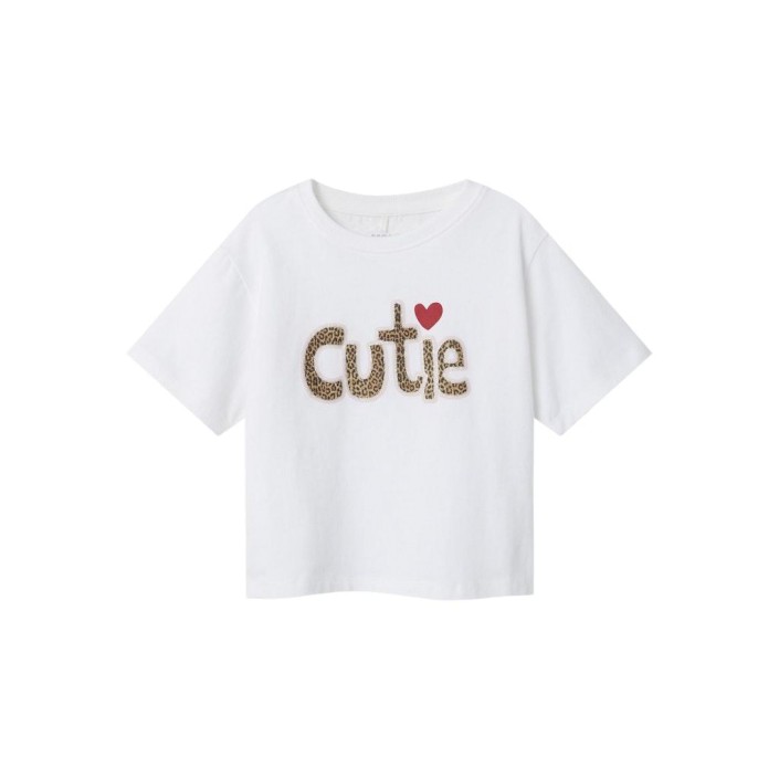NAME IT MINI NMFNOLLA SS NREG TOP Bright White | Freewear NMFNOLLA SS NREG TOP - www.freewear.nl - Freewear