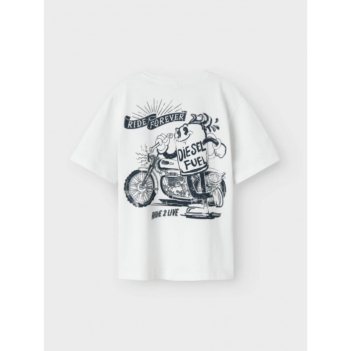 NAME IT KIDS NKMHABO SS NREG TOP Bright White | Freewear NKMHABO SS NREG TOP - www.freewear.nl - Freewear
