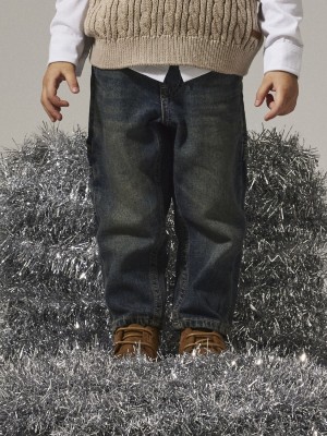 NAME IT MINI NMMBEN TAP JEANS CARP 8940-BC NOOS Vintage Dark Blue Denim | Freewear NMMBEN TAP JEANS CARP 8940-BC NOOS - www.freewear.nl - Freewear