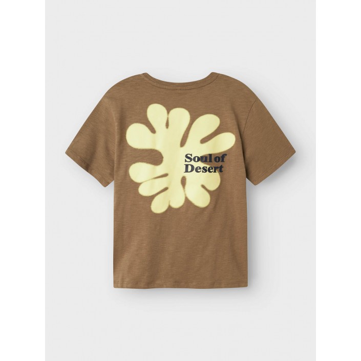 NAME IT KIDS NKMJOLAL SS NREG TOP BOX Walnut | Freewear NKMJOLAL SS NREG TOP BOX - www.freewear.nl - Freewear