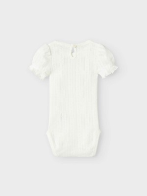 Name It NBFHAPPY SS BODY Cloud Dancer | Freewear NBFHAPPY SS BODY - www.freewear.nl - Freewear
