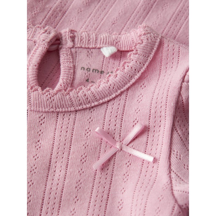 Name It NBFHAPPY SS BODY Cameo Pink | Freewear NBFHAPPY SS BODY - www.freewear.nl - Freewear