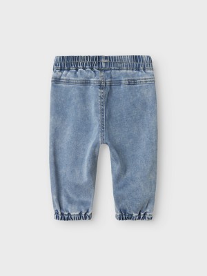 Name It NBFROSE R FRILL JEANS 1550-TO NOOS Medium Blue Denim | Freewear NBFROSE R FRILL JEANS 1550-TO NOOS - www.freewear.nl - Freewear