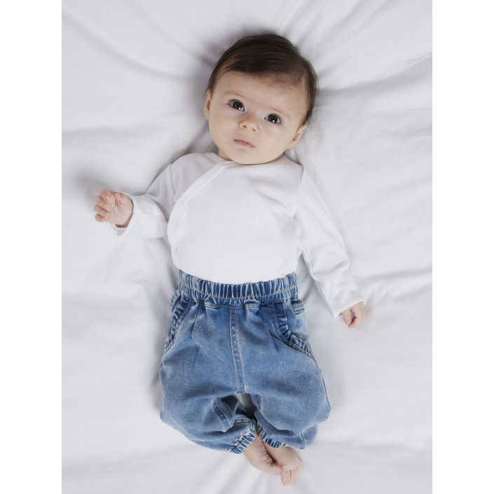 Name It NBFROSE R FRILL JEANS 1550-TO NOOS Medium Blue Denim | Freewear NBFROSE R FRILL JEANS 1550-TO NOOS - www.freewear.nl - Freewear