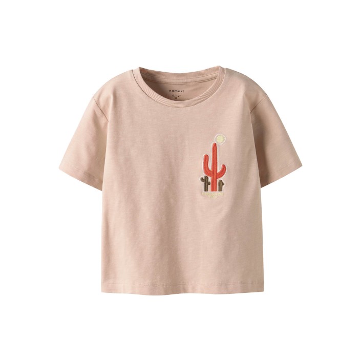 NAME IT MINI NMMHELMUT NREG SS TOP Cameo Rose | Freewear NMMHELMUT NREG SS TOP - www.freewear.nl - Freewear