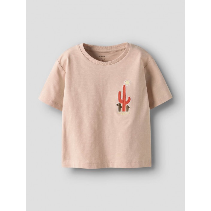 NAME IT MINI NMMHELMUT NREG SS TOP Cameo Rose | Freewear NMMHELMUT NREG SS TOP - www.freewear.nl - Freewear