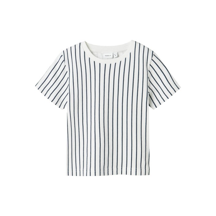 NAME IT MINI NMMJAKOB NREG SS TOP Bright White | Freewear NMMJAKOB NREG SS TOP - www.freewear.nl - Freewear
