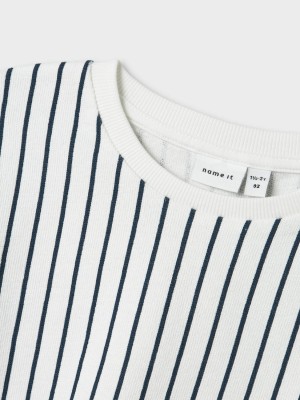 NAME IT MINI NMMJAKOB NREG SS TOP Bright White | Freewear NMMJAKOB NREG SS TOP - www.freewear.nl - Freewear