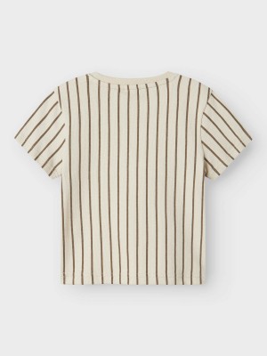 NAME IT MINI NMMJAKOB NREG SS TOP Peyote | Freewear NMMJAKOB NREG SS TOP - www.freewear.nl - Freewear