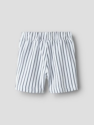 NAME IT MINI NMMJAKOB SHORTS Bright White | Freewear NMMJAKOB SHORTS - www.freewear.nl - Freewear