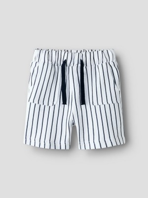 NAME IT MINI NMMJAKOB SHORTS Bright White | Freewear NMMJAKOB SHORTS - www.freewear.nl - Freewear