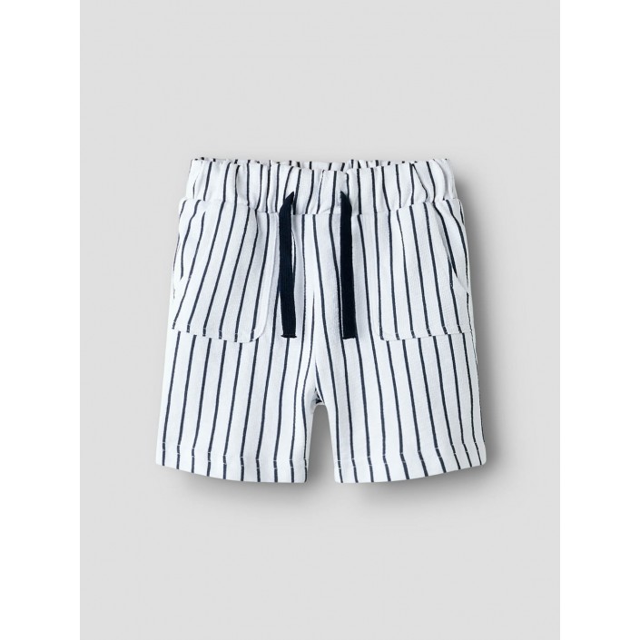 NAME IT MINI NMMJAKOB SHORTS Bright White | Freewear NMMJAKOB SHORTS - www.freewear.nl - Freewear