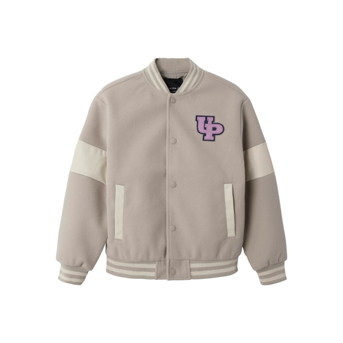 NAME IT KIDS NKFMIKADO VARSITY JACKET Pure Cashmere | Freewear NKFMIKADO VARSITY JACKET - www.freewear.nl - Freewear