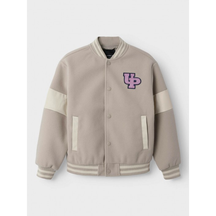 NAME IT KIDS NKFMIKADO VARSITY JACKET Pure Cashmere | Freewear NKFMIKADO VARSITY JACKET - www.freewear.nl - Freewear