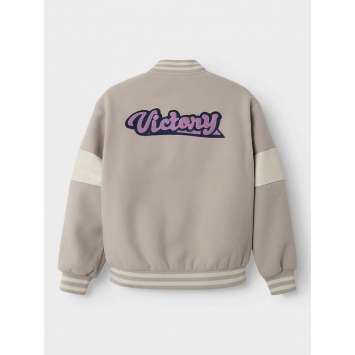 NAME IT KIDS NKFMIKADO VARSITY JACKET Pure Cashmere | Freewear NKFMIKADO VARSITY JACKET - www.freewear.nl - Freewear