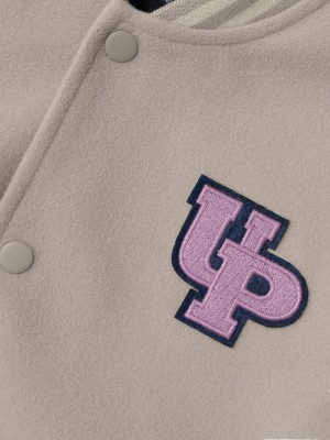 NAME IT KIDS NKFMIKADO VARSITY JACKET Pure Cashmere | Freewear NKFMIKADO VARSITY JACKET - www.freewear.nl - Freewear