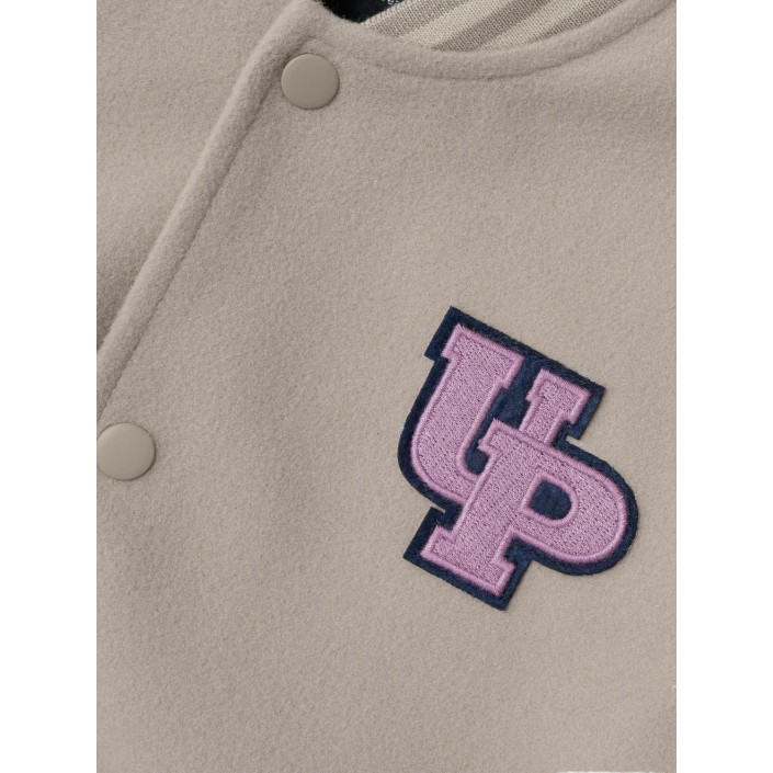 NAME IT KIDS NKFMIKADO VARSITY JACKET Pure Cashmere | Freewear NKFMIKADO VARSITY JACKET - www.freewear.nl - Freewear