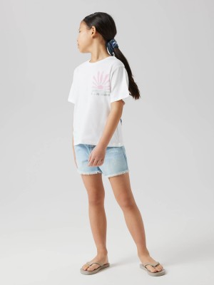 NAME IT KIDS NKFJELY SS NREG TOP BOX Bright White | Freewear NKFJELY SS NREG TOP BOX - www.freewear.nl - Freewear