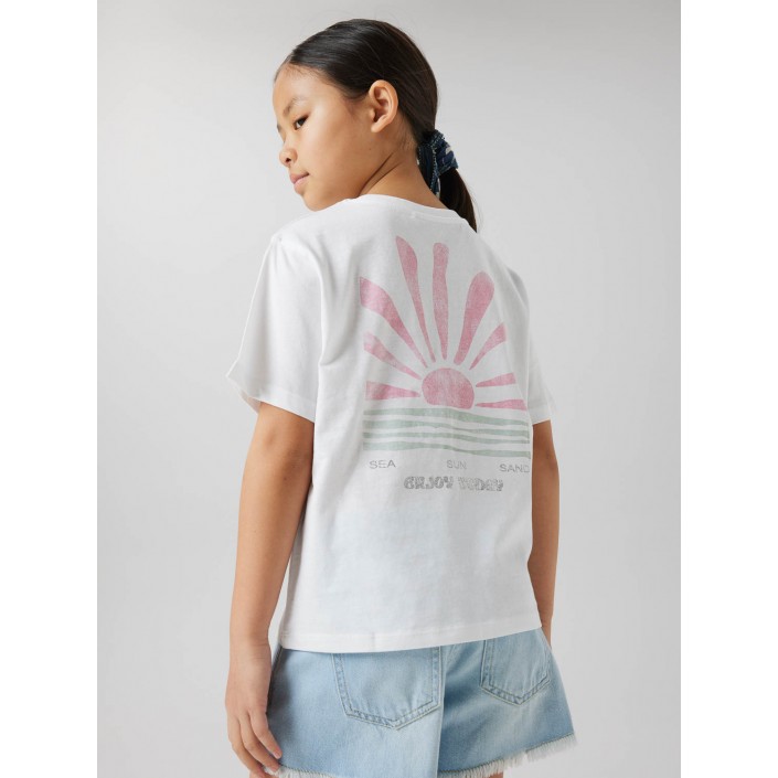 NAME IT KIDS NKFJELY SS NREG TOP BOX Bright White | Freewear NKFJELY SS NREG TOP BOX - www.freewear.nl - Freewear