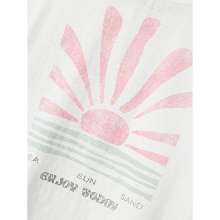 NAME IT KIDS NKFJELY SS NREG TOP BOX Bright White | Freewear NKFJELY SS NREG TOP BOX - www.freewear.nl - Freewear
