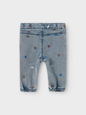 Name It NBFROSE SHAPED R EMB JEANS 5321-YB : Light Blue Denim/HEART EMB | Freewear NBFROSE SHAPED R EMB JEANS 5321-YB : - www.freewear.nl - Freewear
