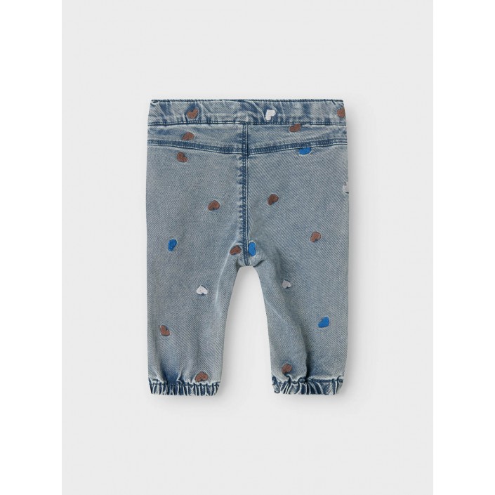 Name It NBFROSE SHAPED R EMB JEANS 5321-YB : Light Blue Denim/HEART EMB | Freewear NBFROSE SHAPED R EMB JEANS 5321-YB : - www.freewear.nl - Freewear
