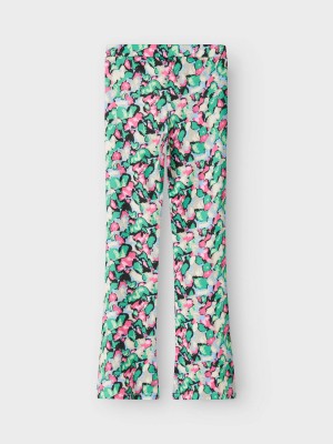 NAME IT KIDS NKFDRUNI FLARE PANT Navy Blazer/Arcadian Green | Freewear NKFDRUNI FLARE PANT - www.freewear.nl - Freewear
