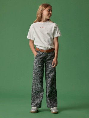NAME IT KIDS NKFNEATA SS NREG TOP Cloud Dancer/Red alert | Freewear NKFNEATA SS NREG TOP - www.freewear.nl - Freewear