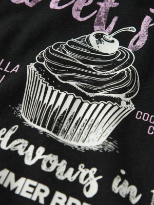 NAME IT KIDS NKFNEATA SS NREG TOP Black | Freewear NKFNEATA SS NREG TOP - www.freewear.nl - Freewear