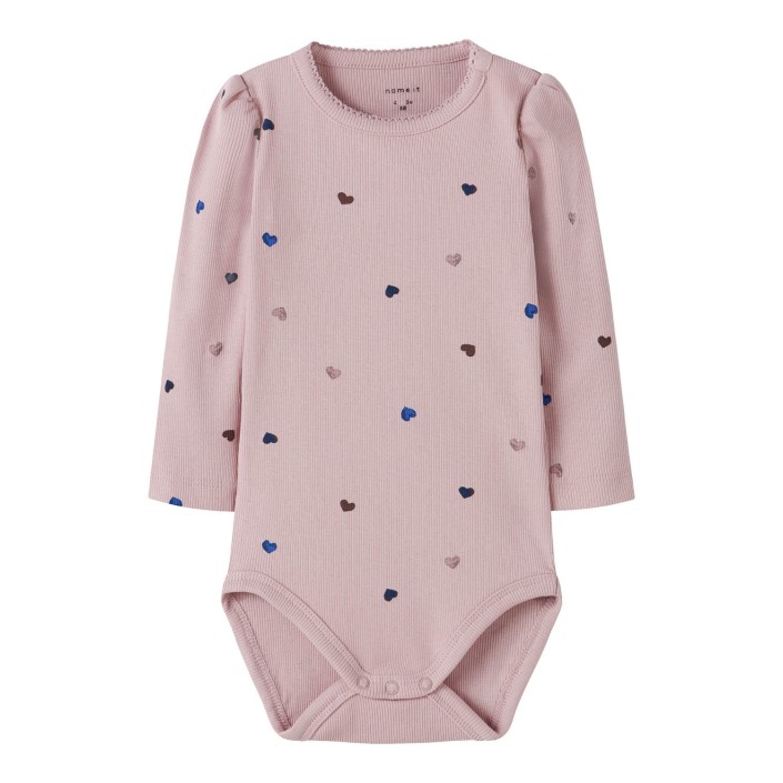 Name It NBFNUTTI LS BODY NOOS Burnished Lilac | Freewear NBFNUTTI LS BODY NOOS - www.freewear.nl - Freewear