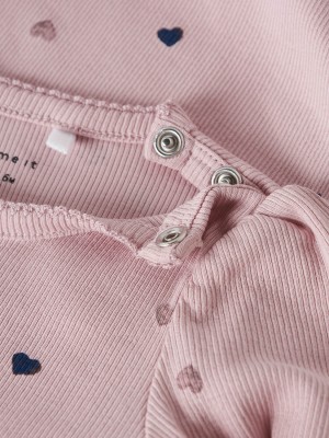 Name It NBFNUTTI LS BODY NOOS Burnished Lilac | Freewear NBFNUTTI LS BODY NOOS - www.freewear.nl - Freewear