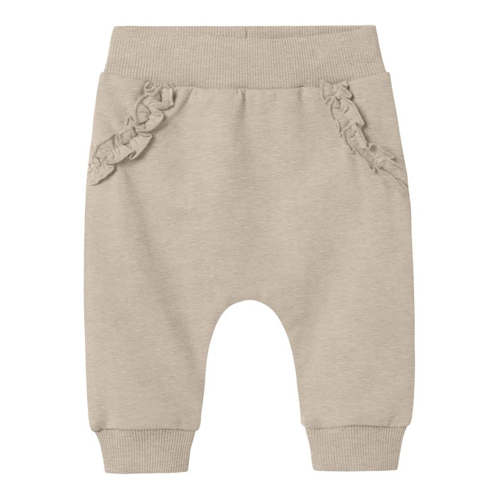 Name It NBFNILDA SWEAT PANT BRU Peyote Melange | Freewear NBFNILDA SWEAT PANT BRU - www.freewear.nl - Freewear