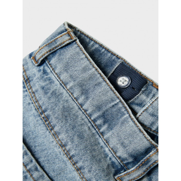 NAME IT KIDS NKFBELLA SKATER DESTROY JEANS 5288-: Light Blue Denim | Freewear NKFBELLA SKATER DESTROY JEANS 5288-: - www.freewear.nl - Freewear