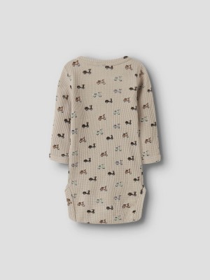 Name It NBMNOOTER LS BODY Island Fossil | Freewear NBMNOOTER LS BODY - www.freewear.nl - Freewear