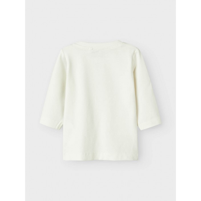 Name It NBMNATIS LS TOP Cloud Dancer | Freewear NBMNATIS LS TOP - www.freewear.nl - Freewear