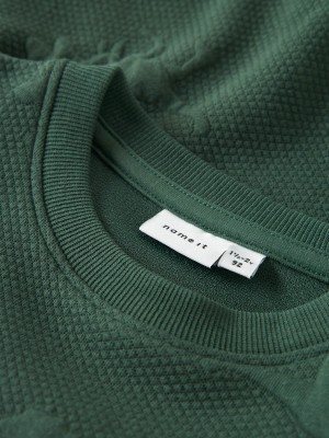 NAME IT MINI NMMNOLAN LS NREG SWEAT UNB Garden Topiary | Freewear NMMNOLAN LS NREG SWEAT UNB - www.freewear.nl - Freewear