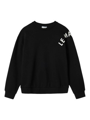 NAME IT KIDS NKFODIKA LS RLX SWEAT BRU BF Black | Freewear NKFODIKA LS RLX SWEAT BRU BF - www.freewear.nl - Freewear