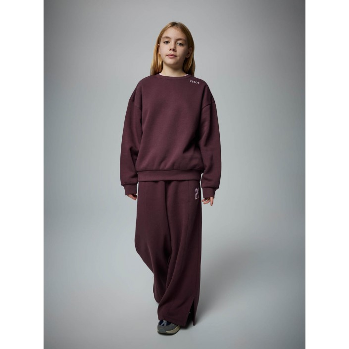 NAME IT KIDS NKFODIKA LS RLX SWEAT BRU BF Sassafras | Freewear NKFODIKA LS RLX SWEAT BRU BF - www.freewear.nl - Freewear