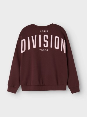 NAME IT KIDS NKFODIKA LS RLX SWEAT BRU BF Sassafras | Freewear NKFODIKA LS RLX SWEAT BRU BF - www.freewear.nl - Freewear