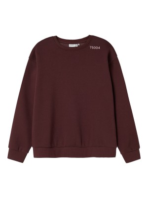 NAME IT KIDS NKFODIKA LS RLX SWEAT BRU BF Sassafras | Freewear NKFODIKA LS RLX SWEAT BRU BF - www.freewear.nl - Freewear