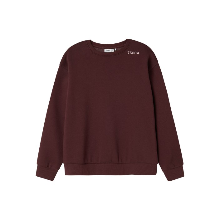 NAME IT KIDS NKFODIKA LS RLX SWEAT BRU BF Sassafras | Freewear NKFODIKA LS RLX SWEAT BRU BF - www.freewear.nl - Freewear